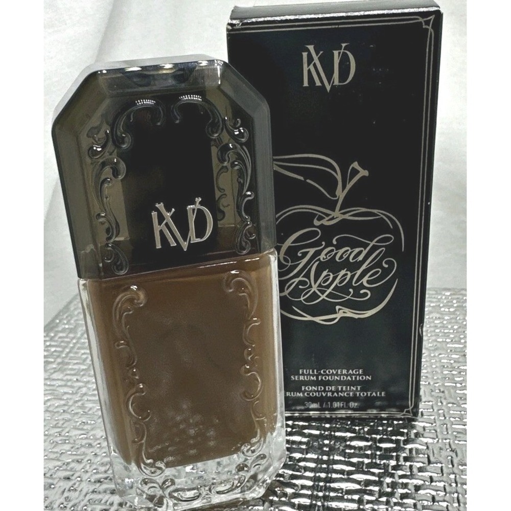KVD Good Apple Full-Coverage Serum Foundation Deep 084 1.01oz New in‎ Box
